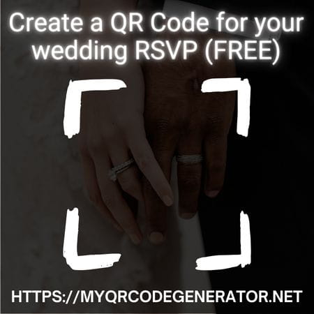 how to create qr code for wedding rsvp